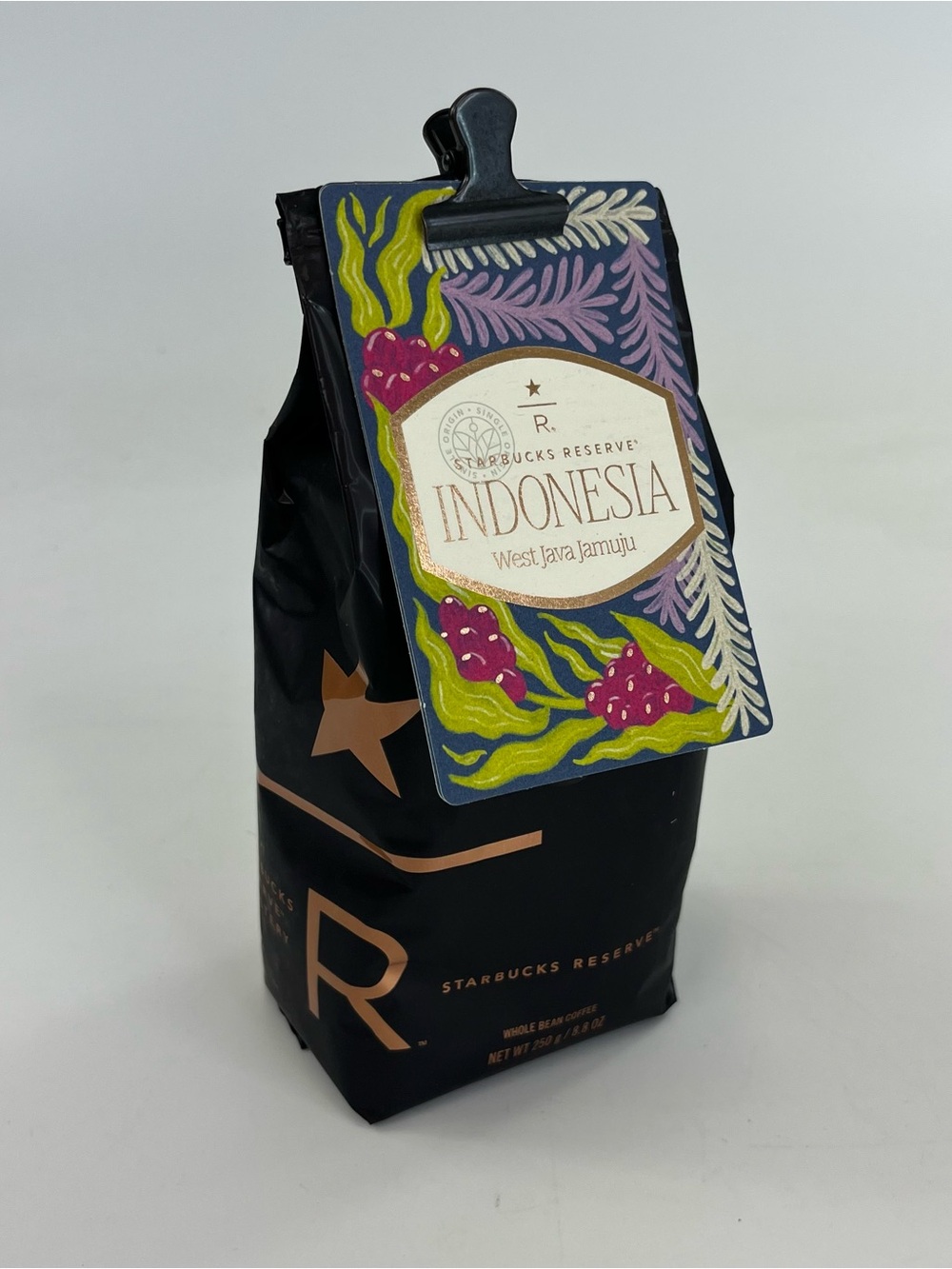 Starbucks Reserve Indonesia West Java Jamuju Bean Coffee 8.8 oz Best by 4/2026